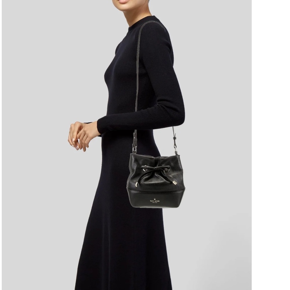 Kate Spade New York Leather Bucket Bag